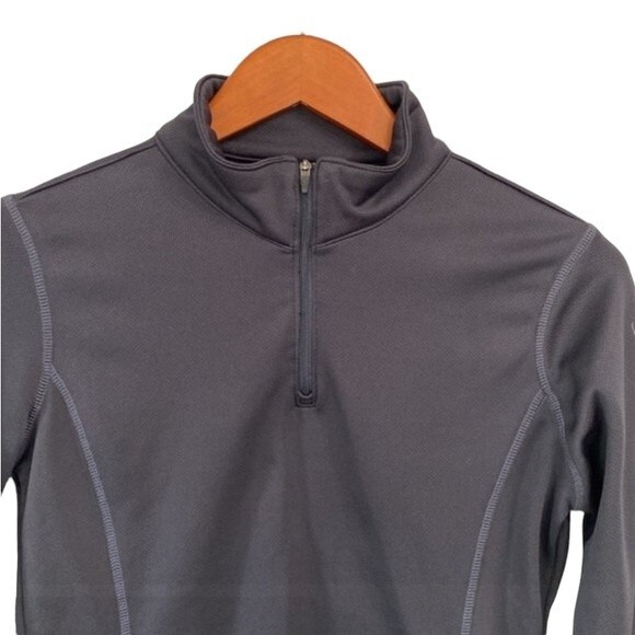 Spyder Base Layer 1/4 Zip Pullover Sweater Jacket Long Sleeve Fleece Lining - Picture 5 of 13